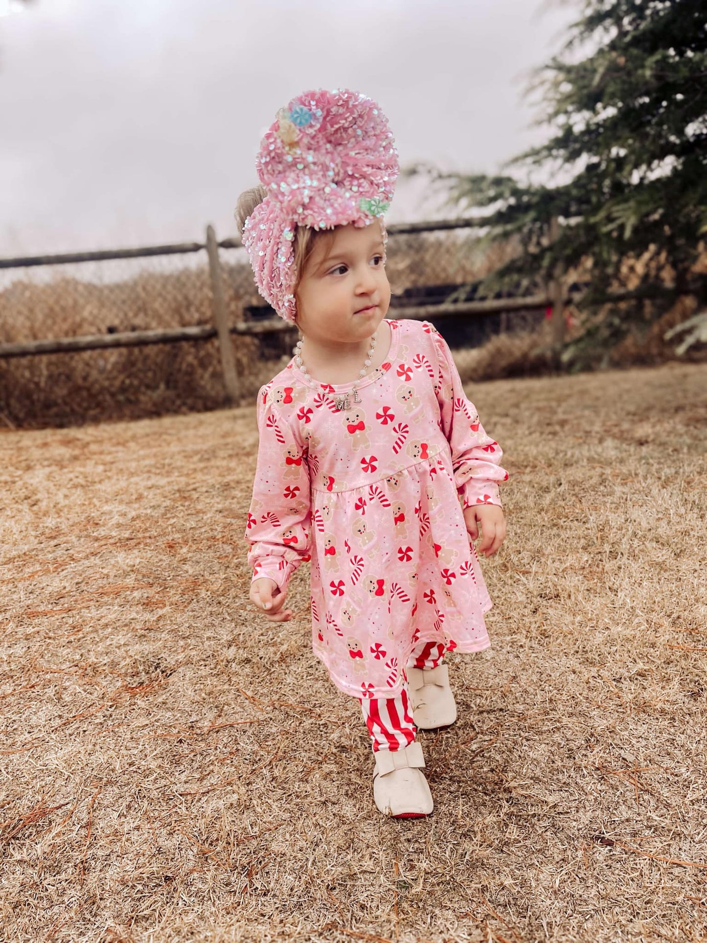 Fairy Pink Velvet Sequin