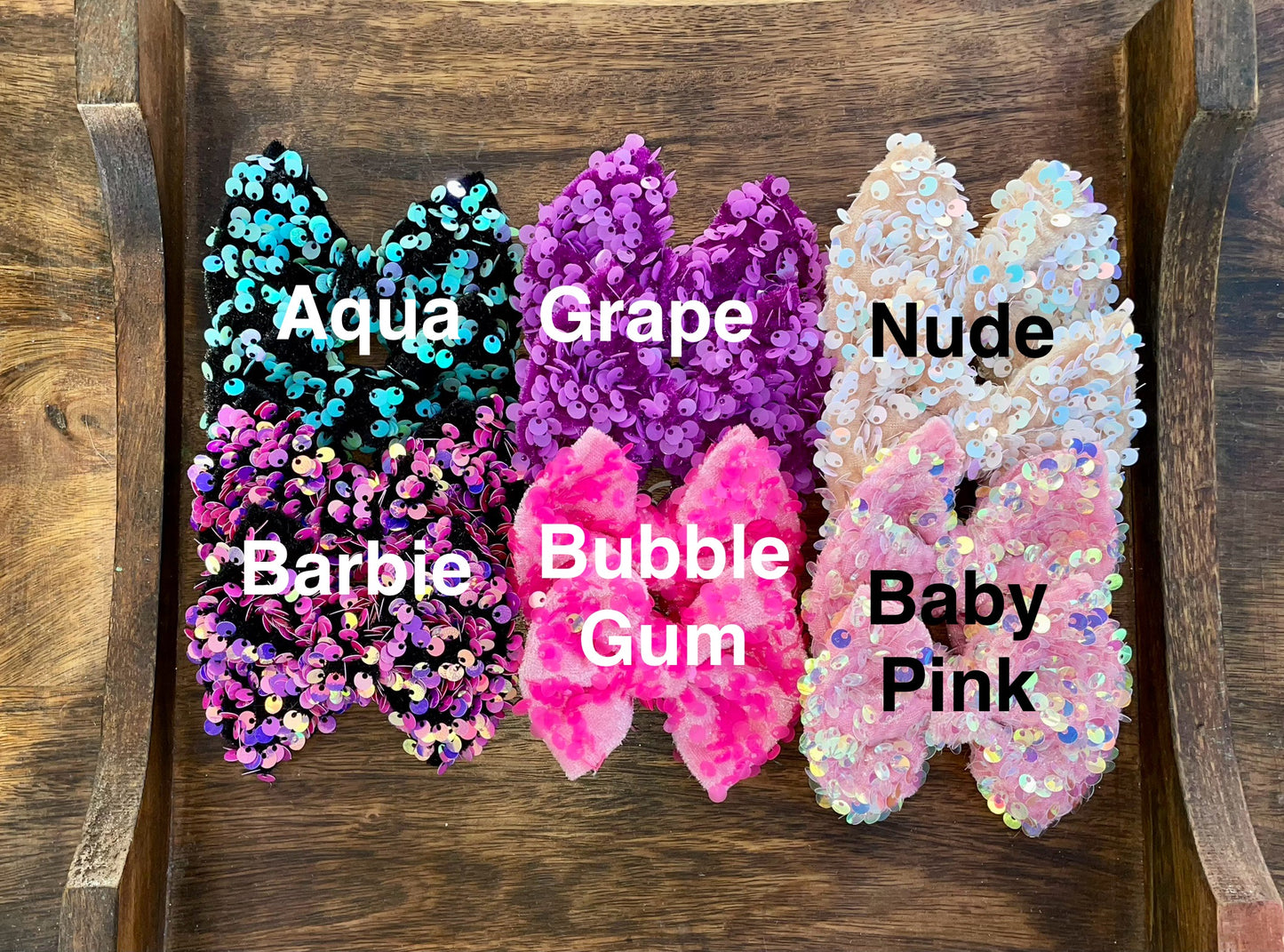 Barbie Velvet Sequin