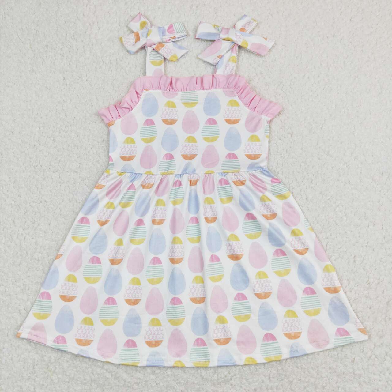 Paizlee Colorful Egg Easter Dress