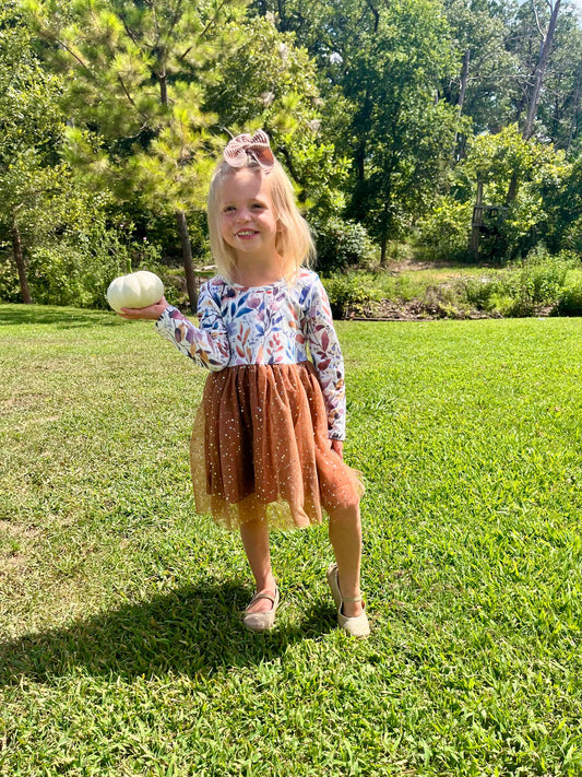 Fall Tulle Dress