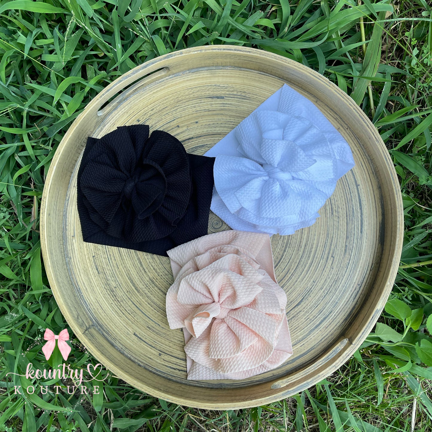 5" REGULAR BOWS-NEUTRALS