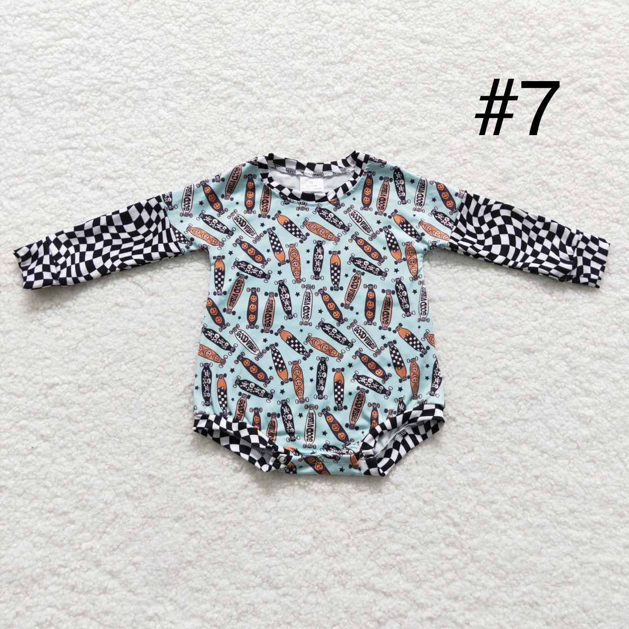 {Boys} Bubble Romper-Long Sleeve