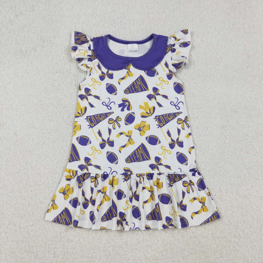 Purple/Gold spirit dress