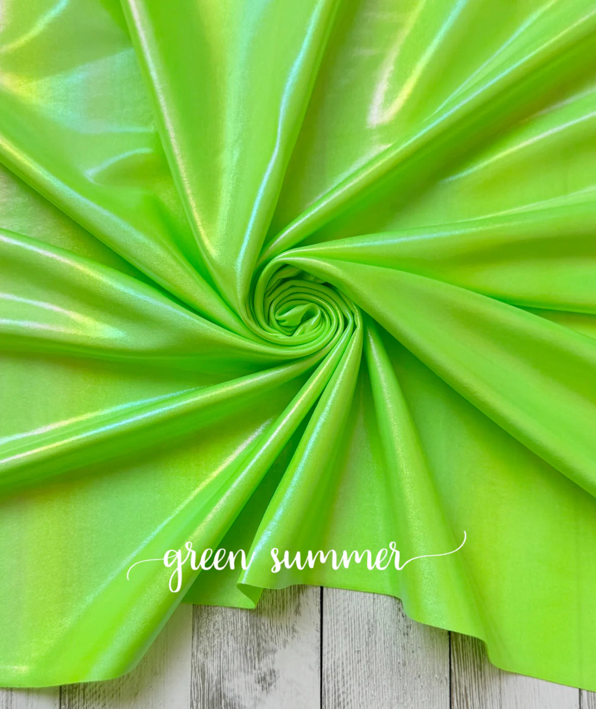Holo Spandex-green summer