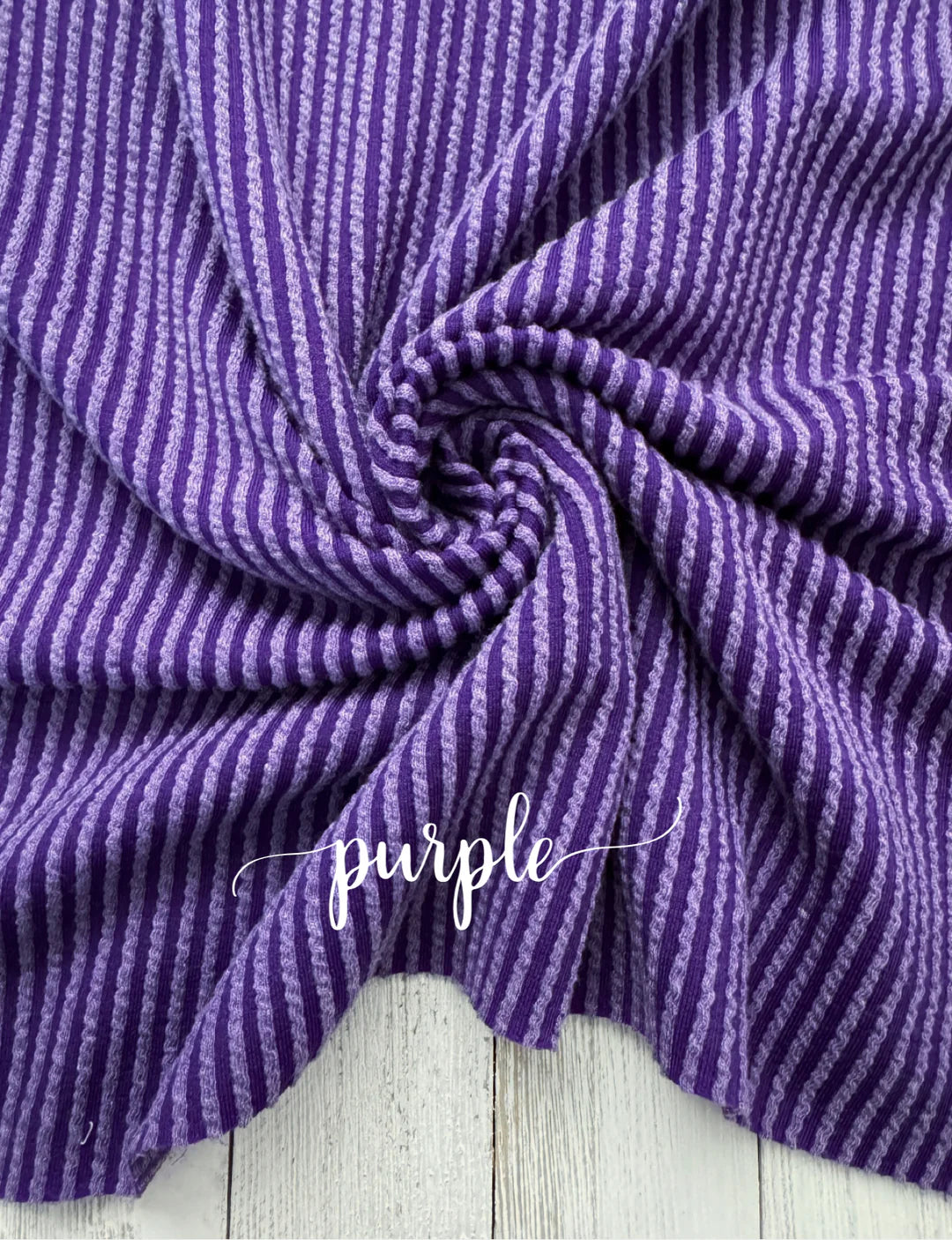 Waved Rib-Purple