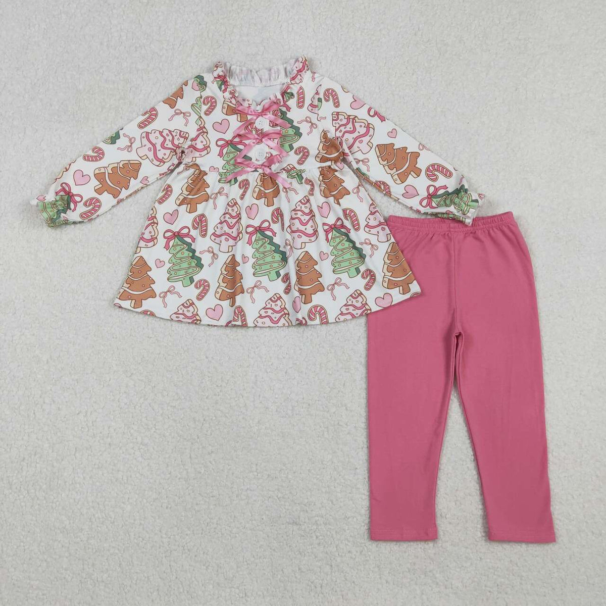 Pink Tree Cakes Pant Set