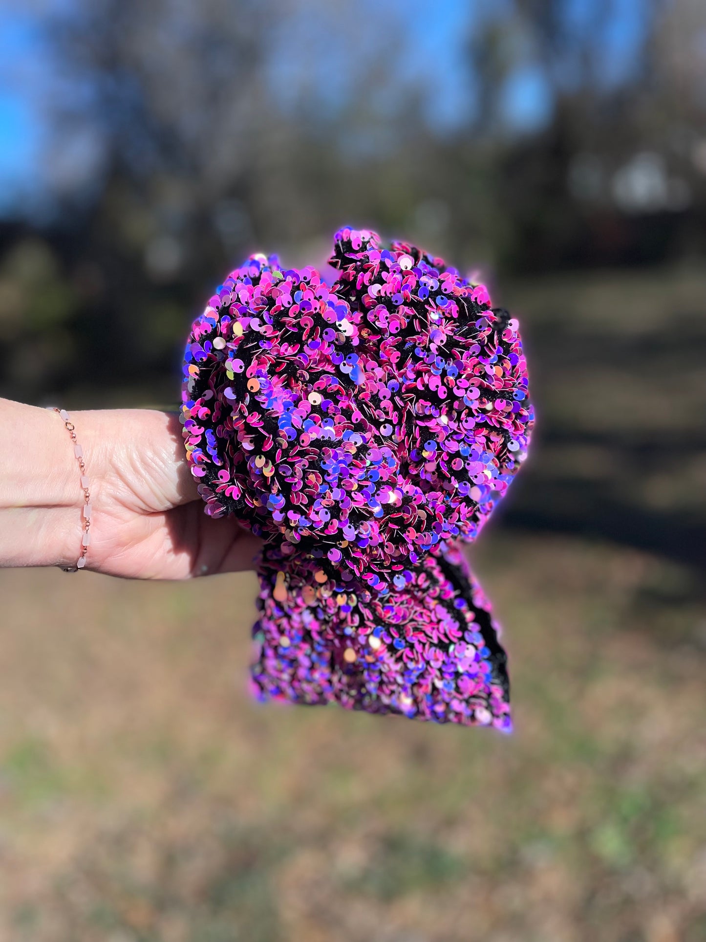 Barbie Velvet Sequin