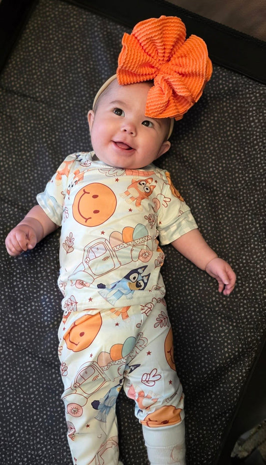 Blue dog & carrot set