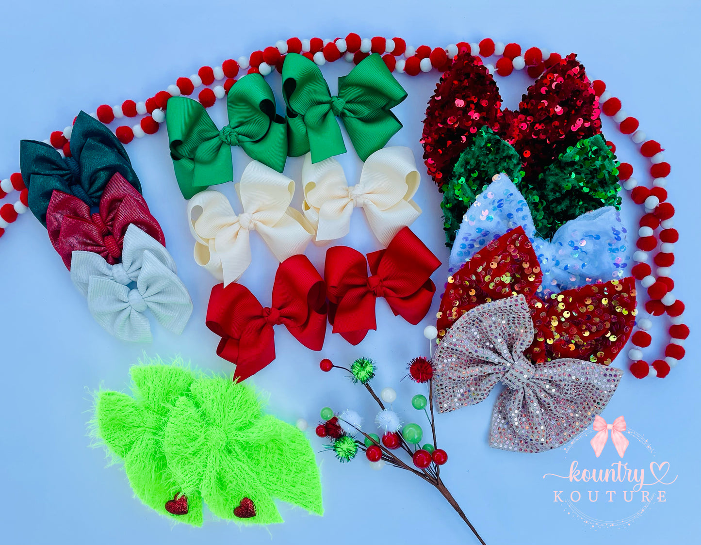 12 Days of Christmas Bow Bundle