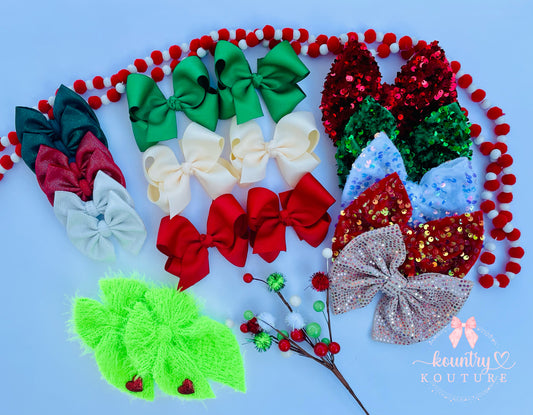 12 Days of Christmas Bow Bundle