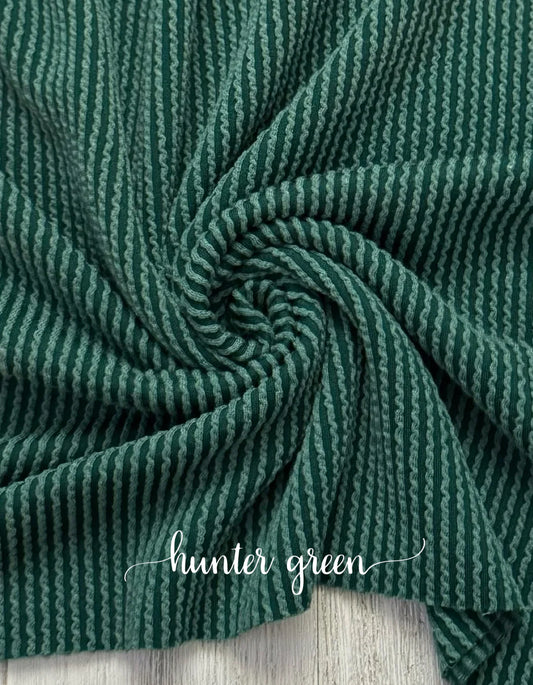 Waved Rib-Hunter Green