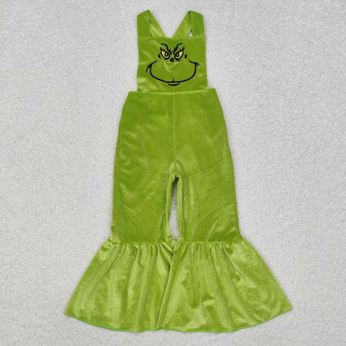 Green Guy Velvet Jumper
