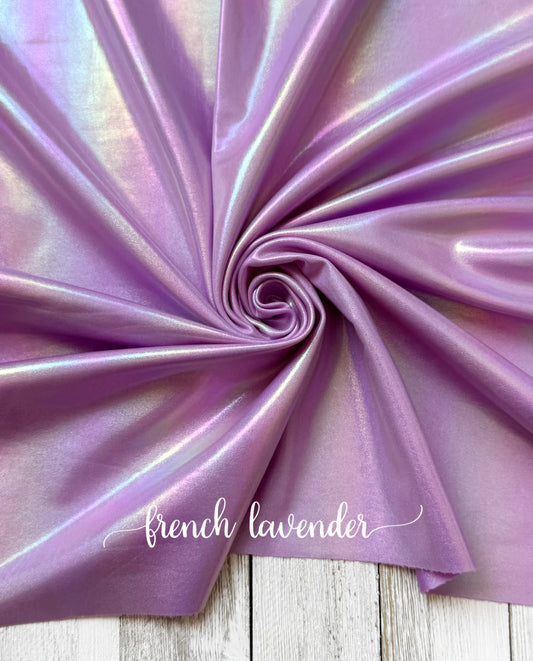 Holo Spandex-French Lavender