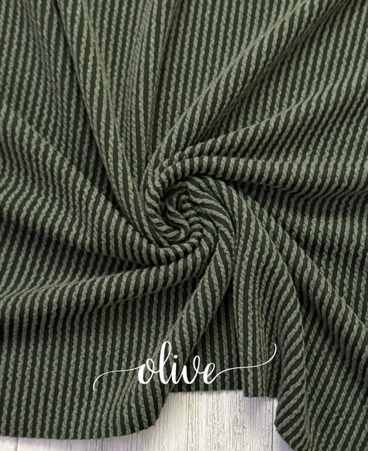 Waved Rib-Olive