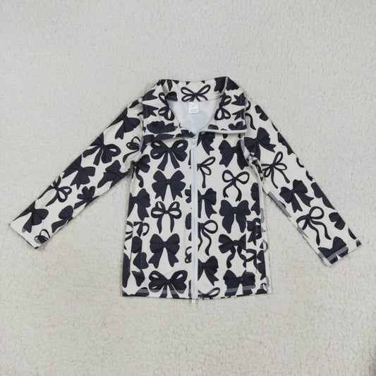 Black bow jacket
