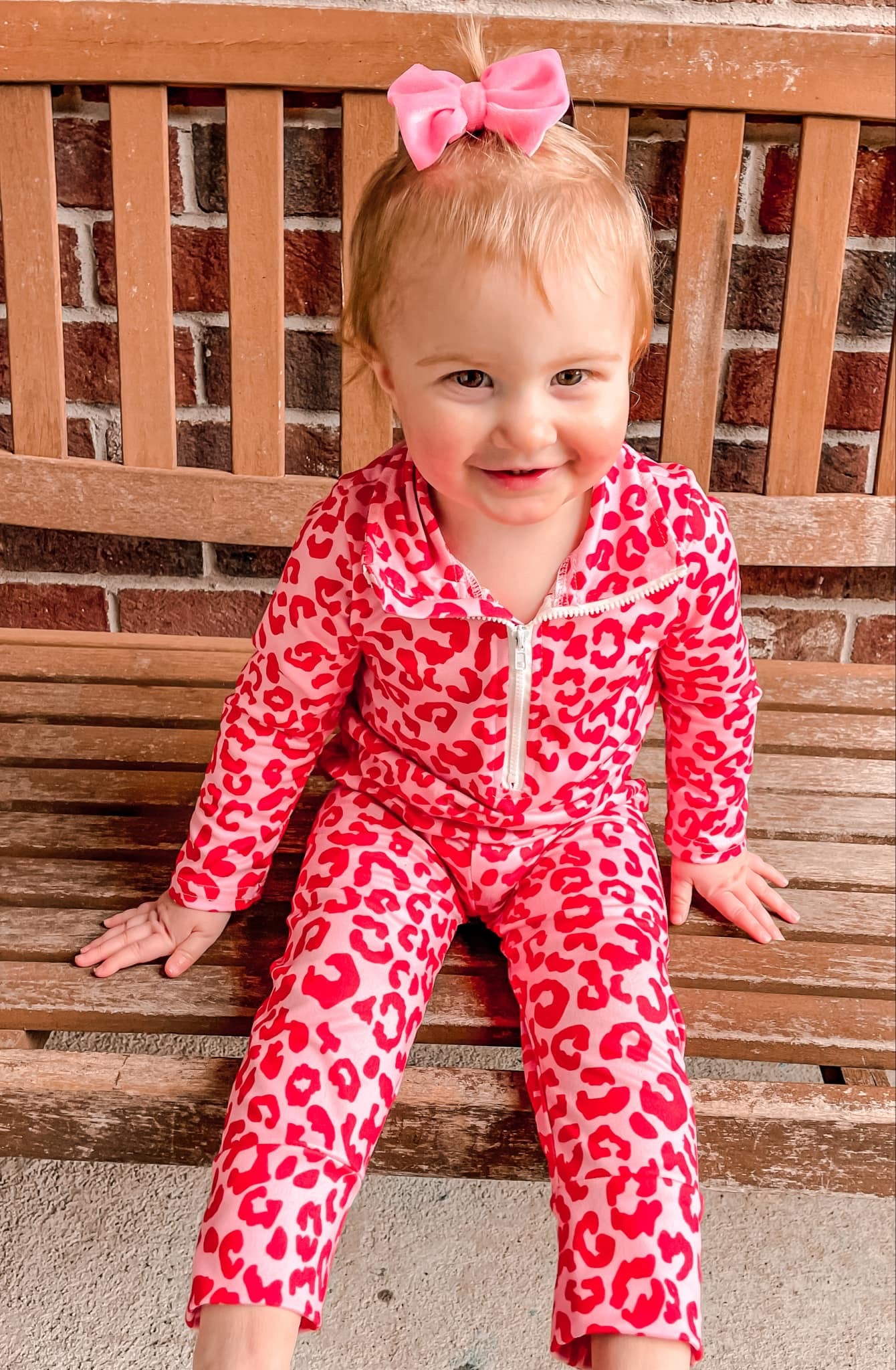 Pink Leopard Jogger