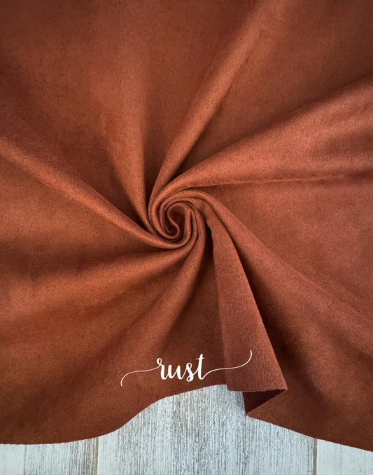 Suede-Rust