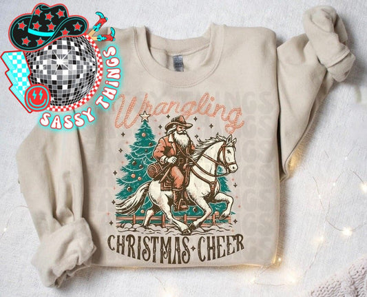 Wrangling Cheer Tee-Adult