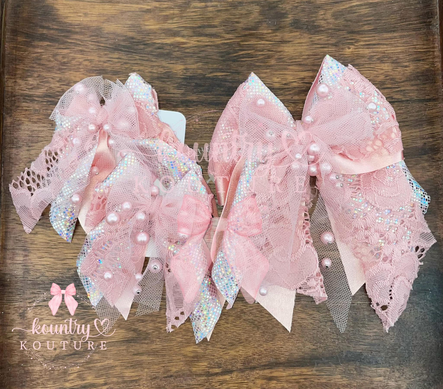 Pink Lucy Bow