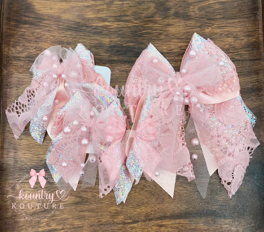 Pink Lucy Bow