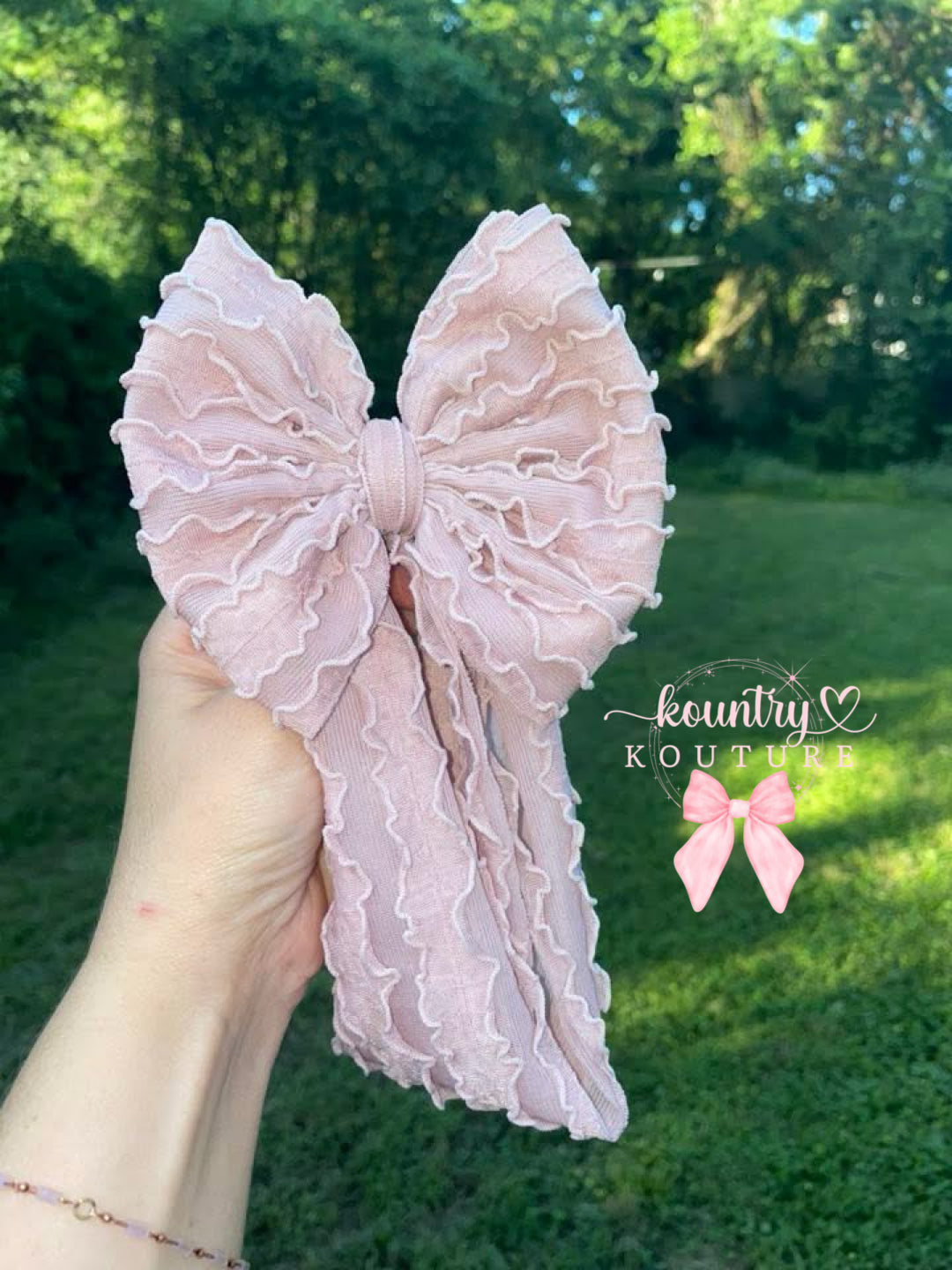Ruffle Bows-Style 1