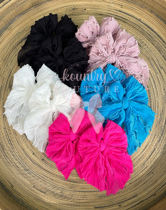 Ruffle Bows-Style 1