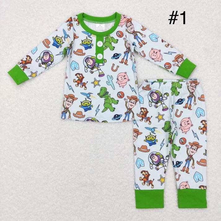 Pajamas-Long Sleeve Boy-character