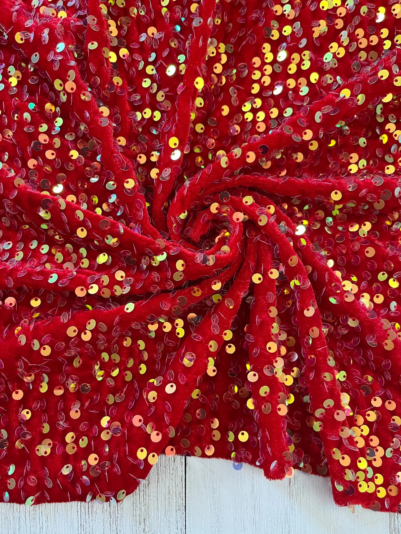 Red/Gold Sequin