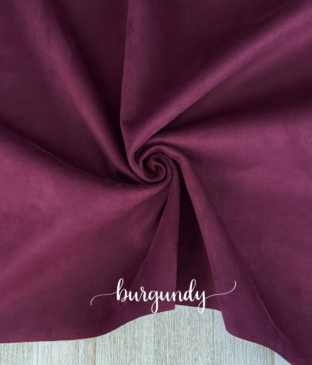 Suede-Burgundy