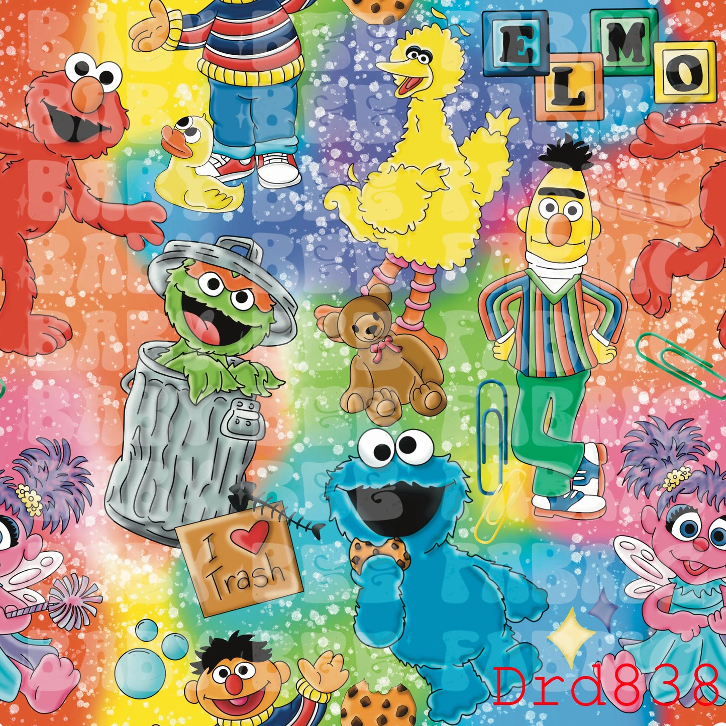 Sesame Street-Colorful