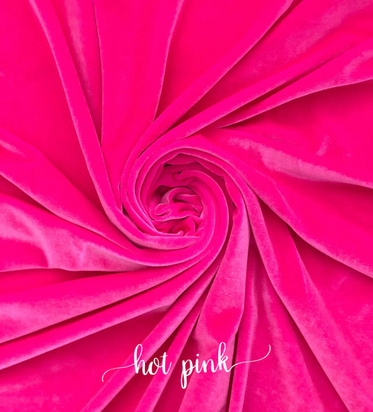 Hot Pink Velvet