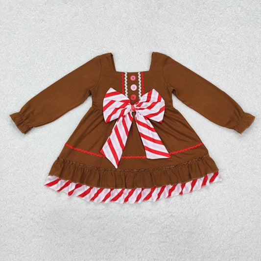 Brown Christmas Dress