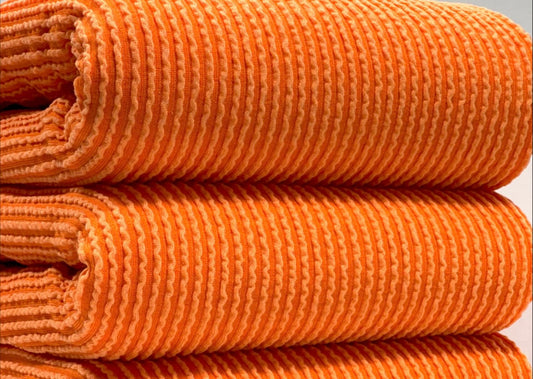 Waved Rib-Orange