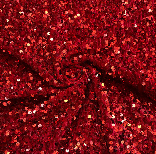 Red Velvet Sequin