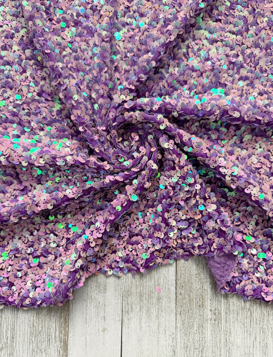 Iris Velvet Sequin