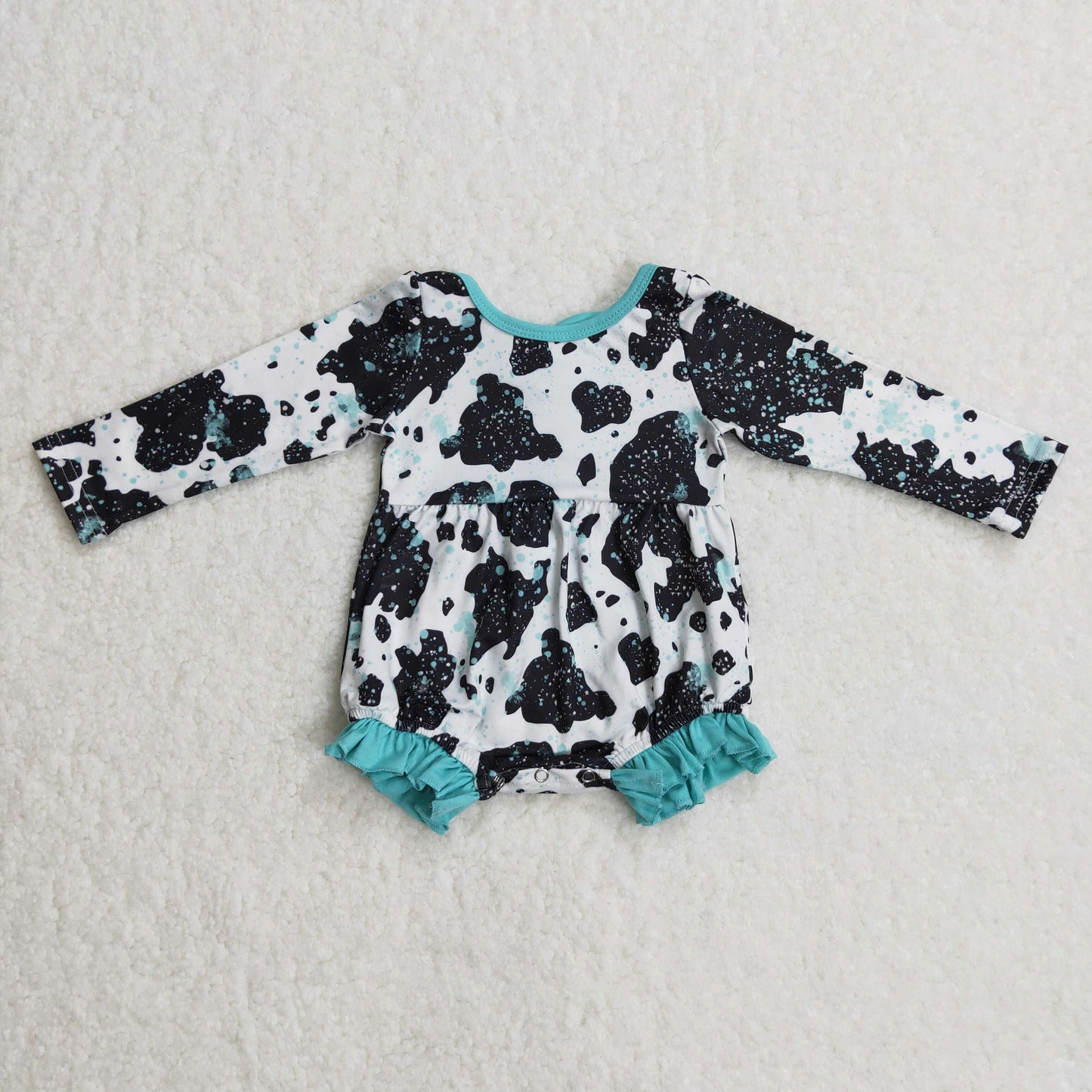 Turquoise Cowgirl Romper