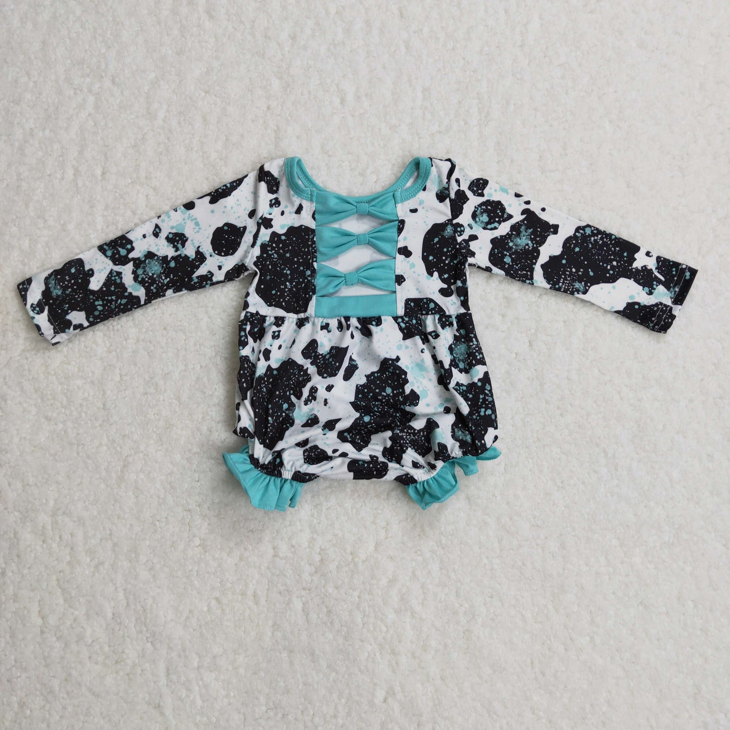 Turquoise Cowgirl Romper