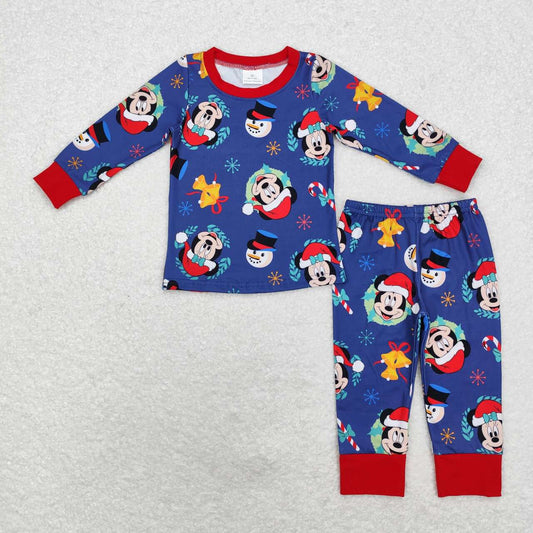 Blue Mickey & friends pajamas