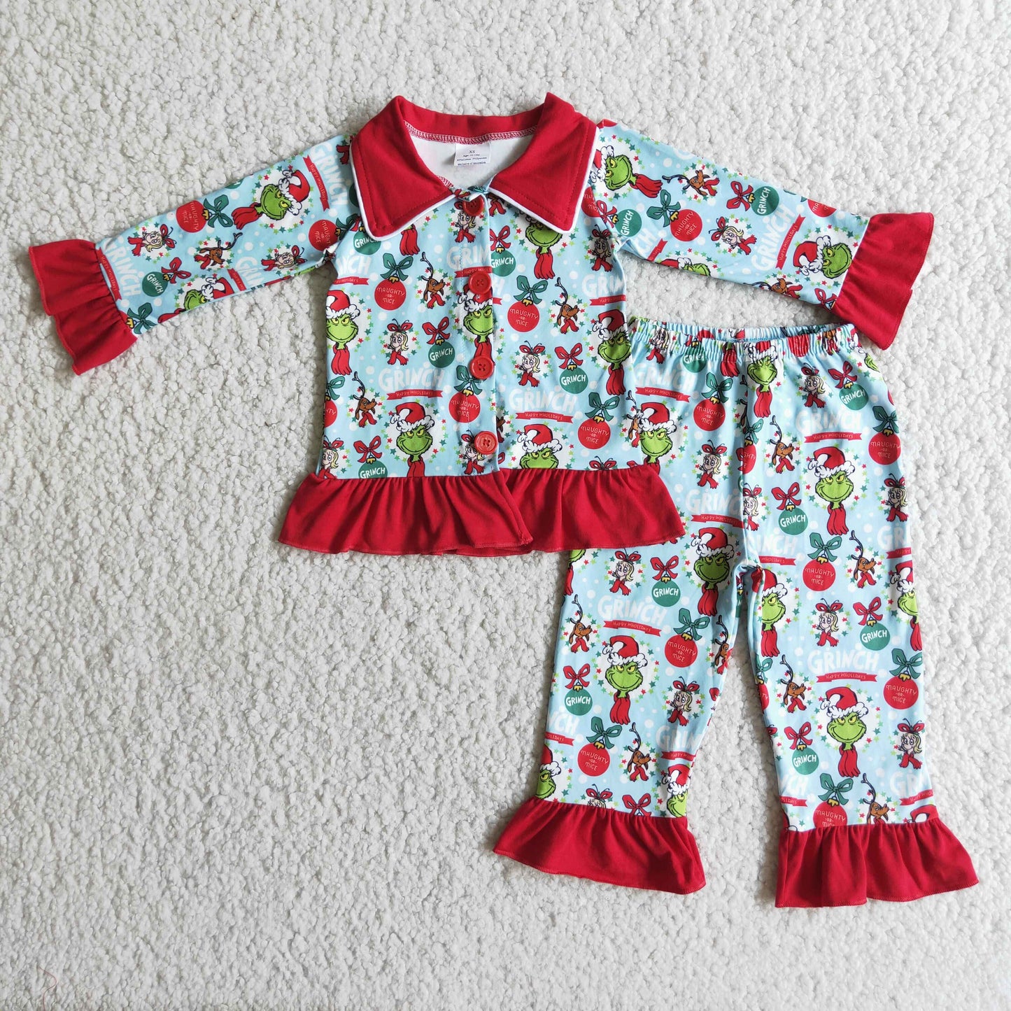 Naughty or nice PJ-Ruffle