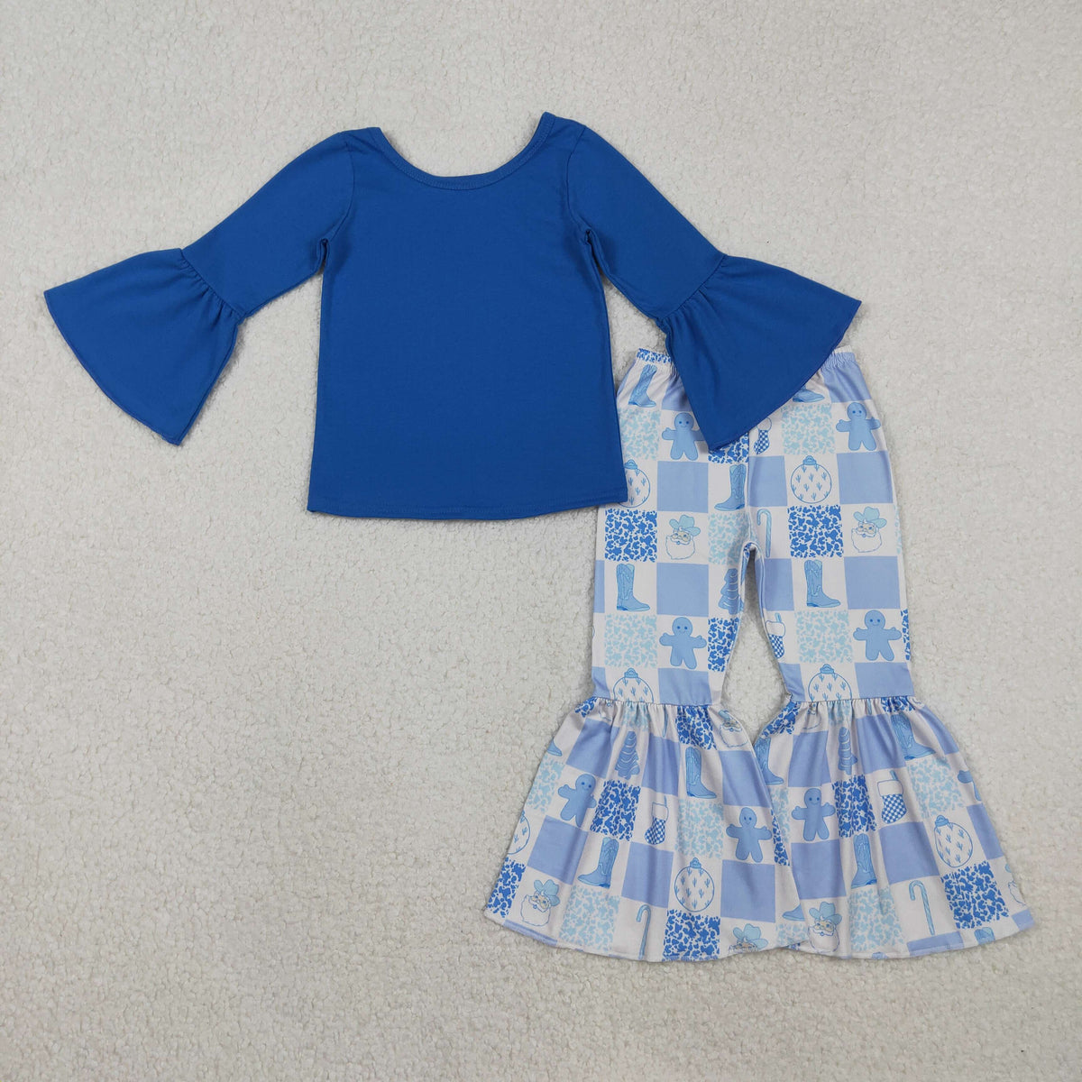 Blue Gingerbread set