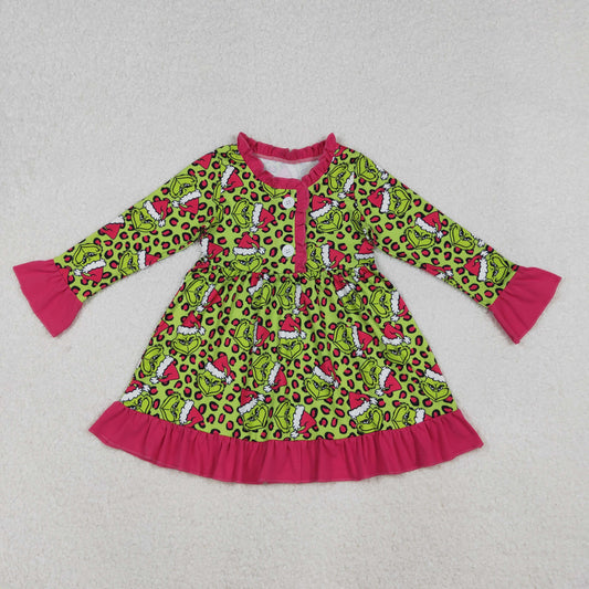 Green Leopard Dress