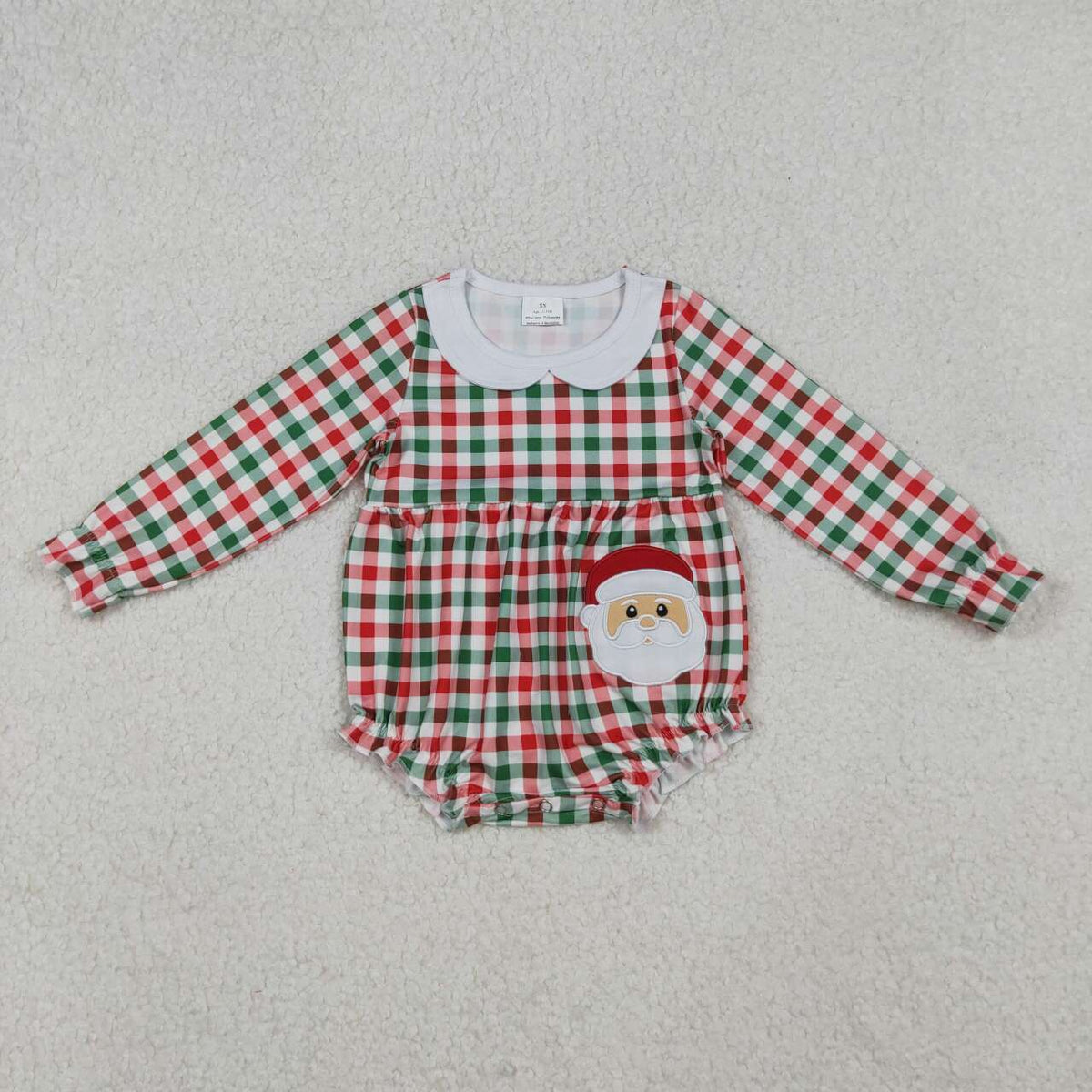 Santa Plaid Bubble