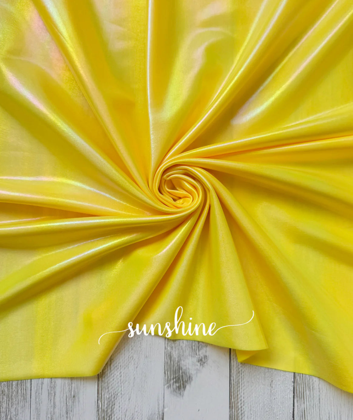 Holo Spandex-Sunshine