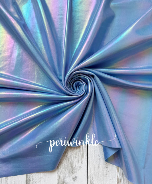 Holo Spandex-Periwinkle