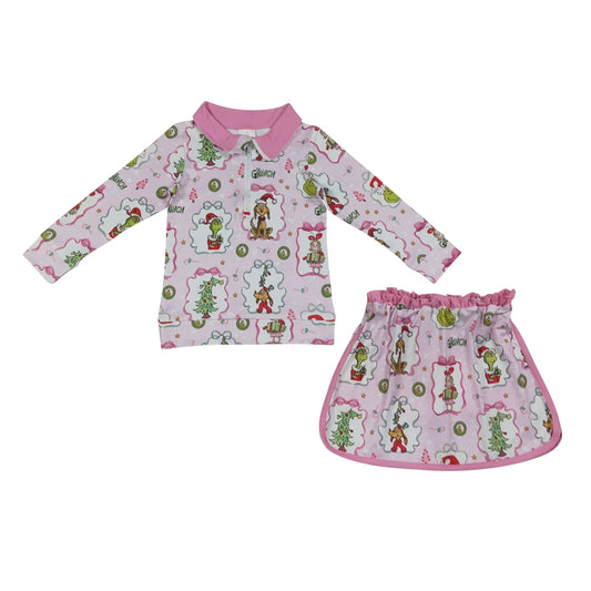 Pink Whoville Skort Set