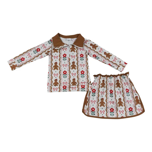Gingerbread Skort Set